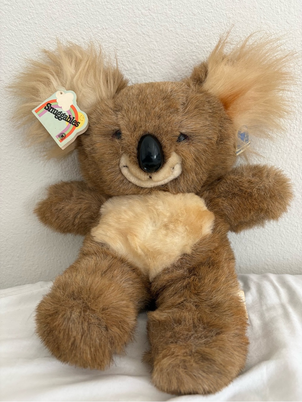 Vintage Koala Teddy Bear Plush Stuffed Animal 1983 Brown Graphics International
